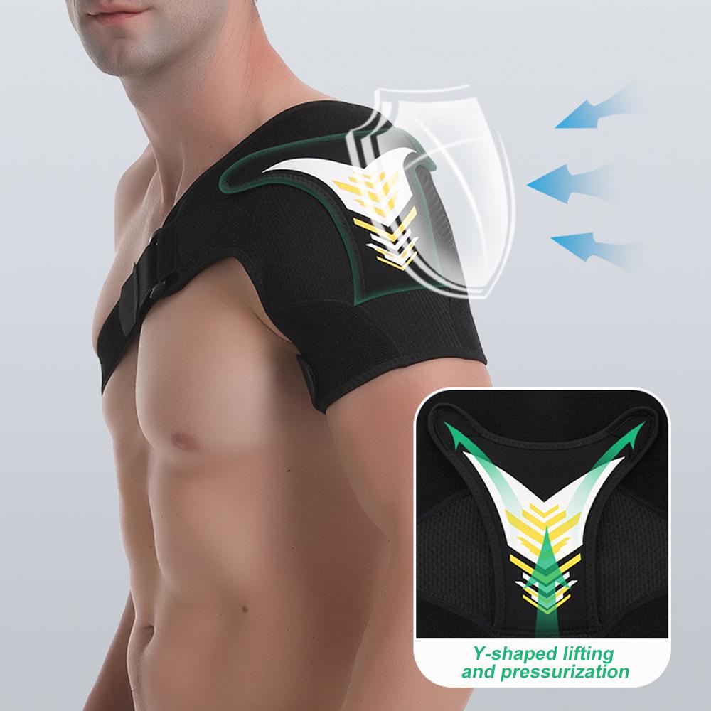 1Pc Orthopedic Shoulder Brace For Men Women Torn Rotator Cuff Dislocated Ac Joint Compression Sleeve Support