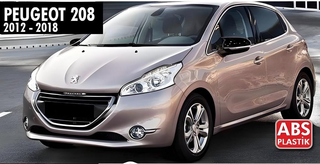 Covers for Mirrors BMW-Style (2 Pcs) for Peugeot 208 2012-2019