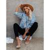 Autumn Women's Short Loose Jacket Denim Jacket
