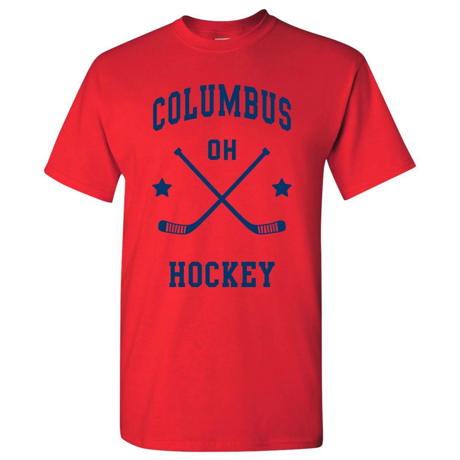Columbus Classic Hockey Arch Unisex T-Shirt S