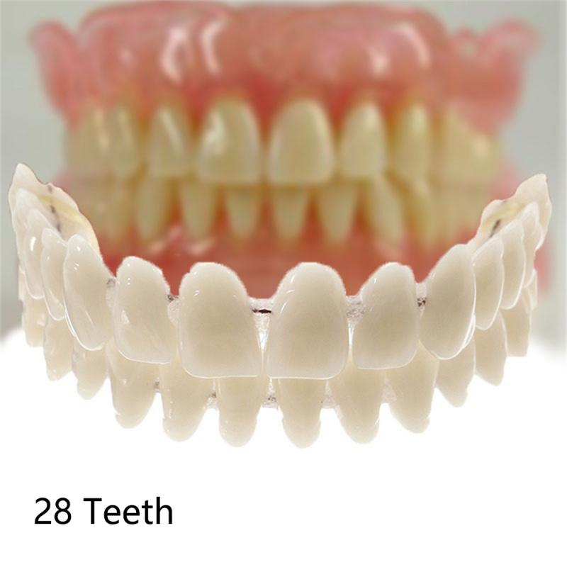 New Smile Teeth Upper & Bottom Set Denture Veneers Dental Tooth Cover