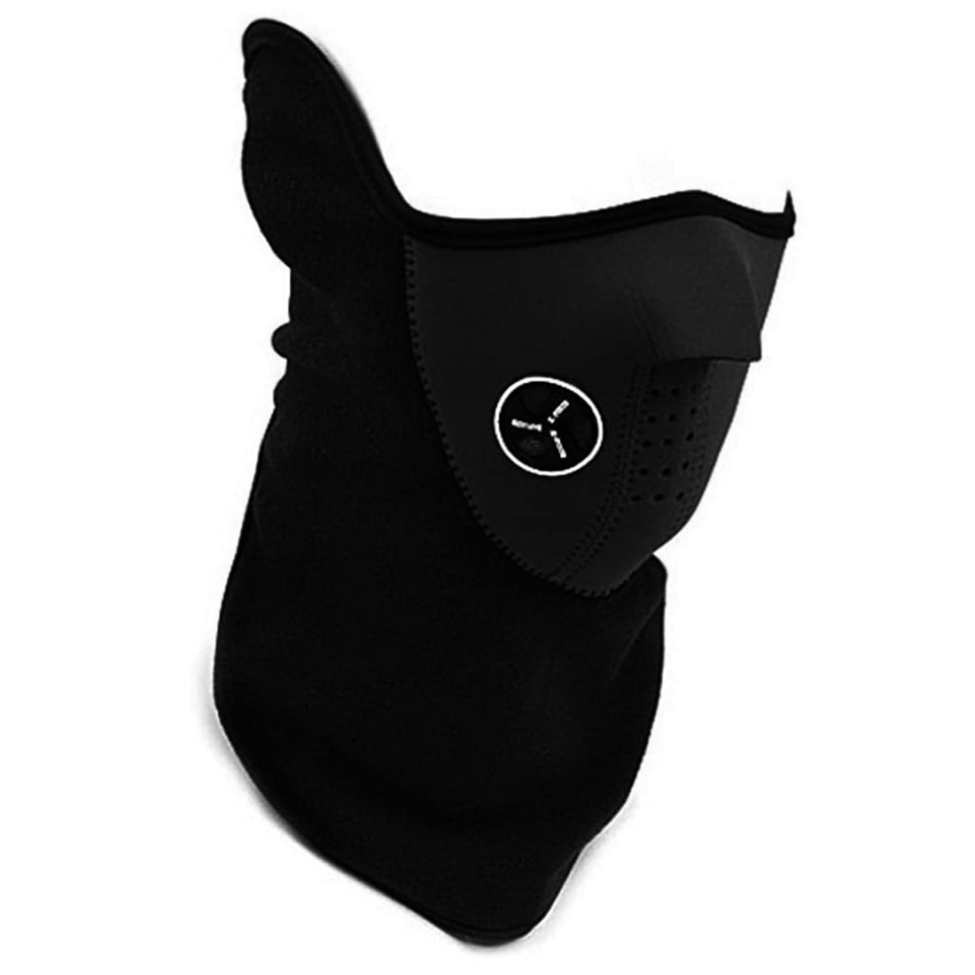 

Трифонг Грелка для лица и шеи для регулируемой мягкой для весны и и маска для пеших прогулок, велоспорта, мотоциклов, дышащая, дышащая, ветрозащитная, теплая, чёрный