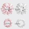 1/2pcs Women's French Satin Elegant Casual Large and Small Intestine Hair Circles Valentine's Day Gift Girls Hair Accessories