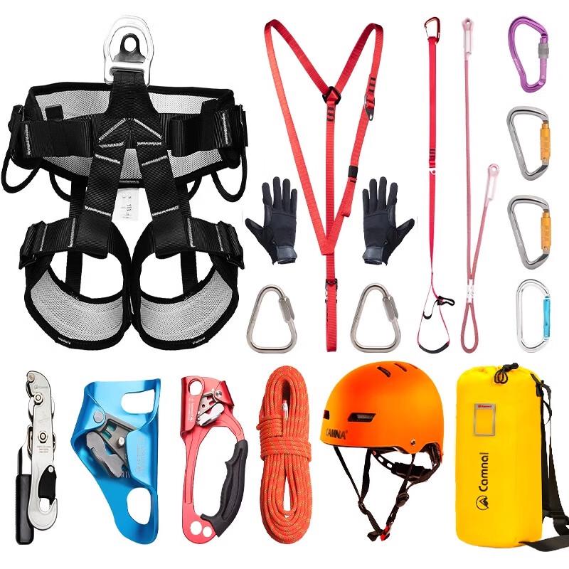 Kanle Outdoor Rock Climbing & Rappelling Safety Rope Set