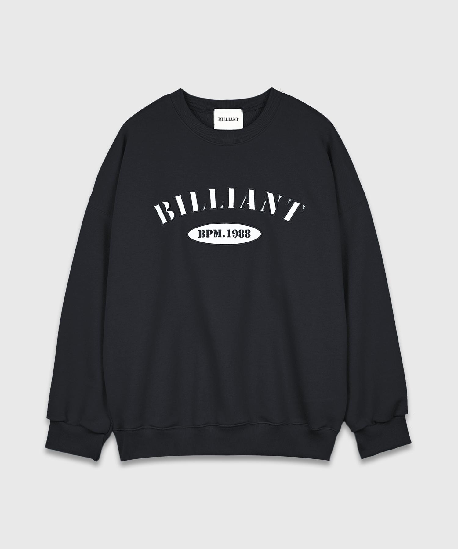 Brilliant Sweatshirt_Black Black/L