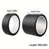 3D Carbon Fiber Sticker Tape Car Wrap Threshold Protective Film Anti Scratch Waterproof Matte Black Nano Sticker For Car BodyPinstriping Tape 3