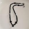 Kpop Fashion Star Pentagram Pendant Y2K Beaded Choker Necklace For Women Men Aesthetic Jewelry Punk Hip Hop Grunge Accessories