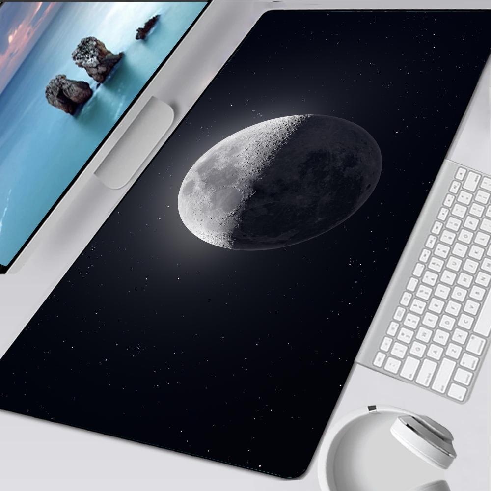 Space Planets Mouse Pad Rubber Mat Laptop Xxl Mousepad Notebook Gamer Computer Table Gaming Accessories