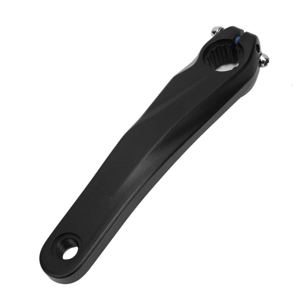 Black Bicycle Left Crank Arm for Prowheel 12 Spline Crankset Bike Repair Upgrades