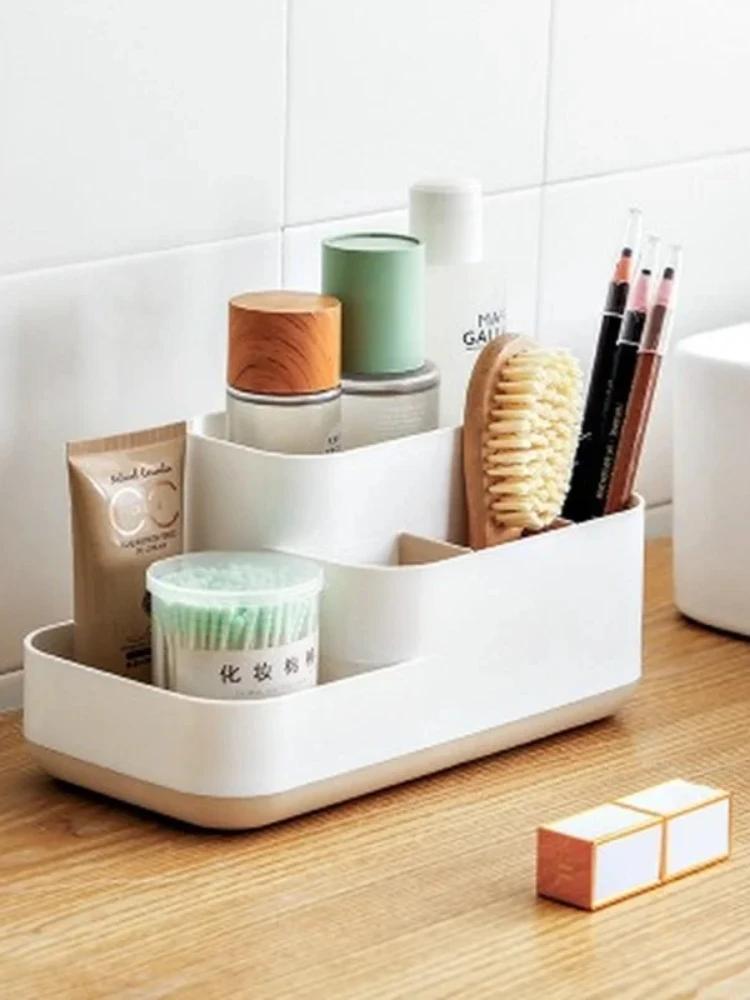 Large Capacity Cosmetic Storage Box Cosmetic Drawer Dressing Table Container Jewelry Nail Polish Makeup Sundries Storage Box