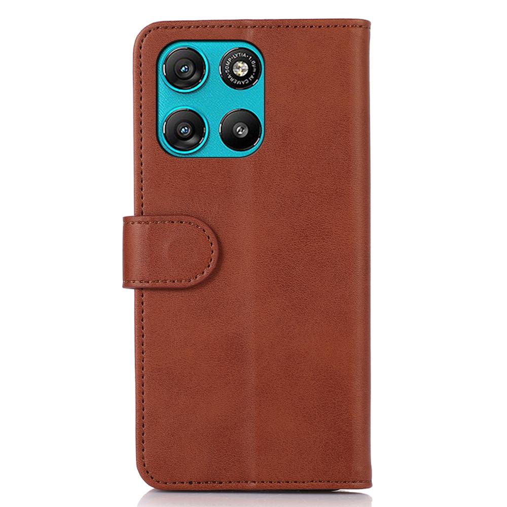 Phone Case For Motorola Moto G67 Power 5G/G57 Power 5G Cowhide Texture Leather Wallet Phone Cover with Stand