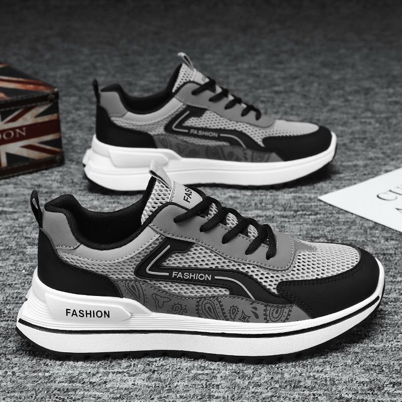 [Direct Sales] Summer New Fashion Sports Wide Feet Light Luxury Non-slip Casual Genuine Men's Shoes