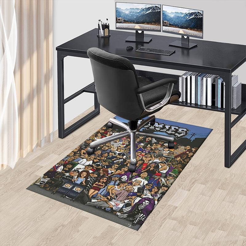 

HOMIES Chair Mat: Office Carpet for Home Decor, Sofa Rug, Gift for All Rooms 60cm by 90cm