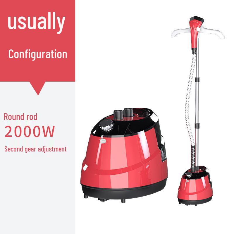 Large Capacity Vertical Garment Steamer with Anti-Scald Technology and Temperature Control for Home and Dorm Use