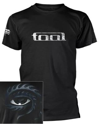 100% Baumwolle TOPS UNISEX T-SHIRTS HERREN DAMEN Tool Big Eye Shirt T-Shirt Metal Rockband Schwarzes T-Shirt