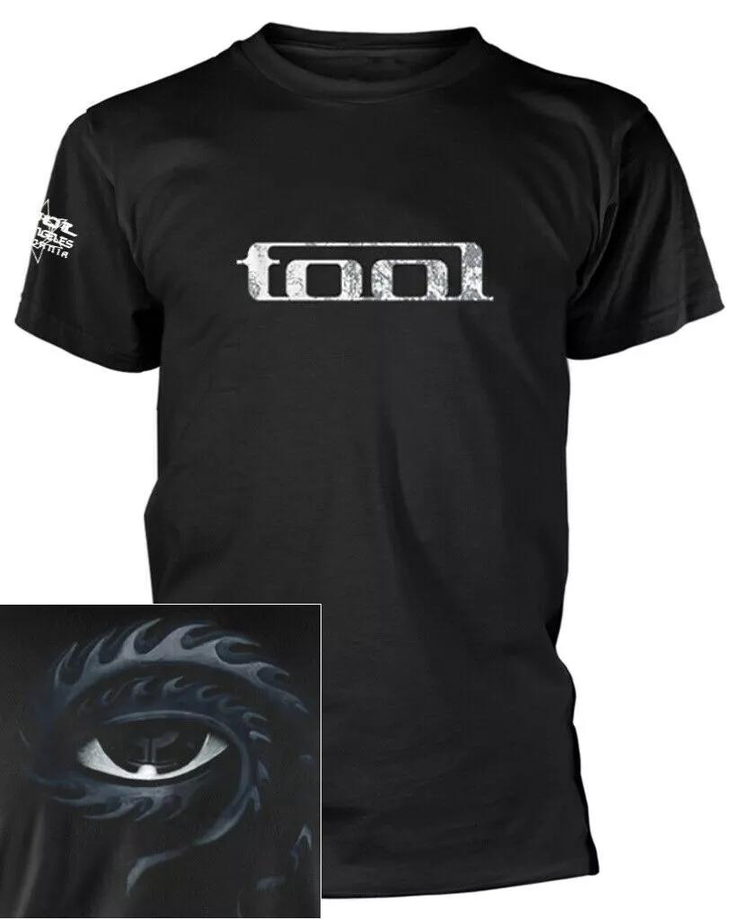 100% bavlna TOPY UNISEX TRIČKA PÁNSKÁ DÁMSKÁ Tool Big Eye Tričko Tričko Metalová Rocková Kapela Černé Tričko