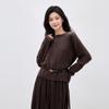 Retro Knit Sweater & Camisole Dress Two-piece Set