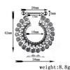 Kobiety Bohemia Retro Style Delikatny Hollow Out Piercing Sutek