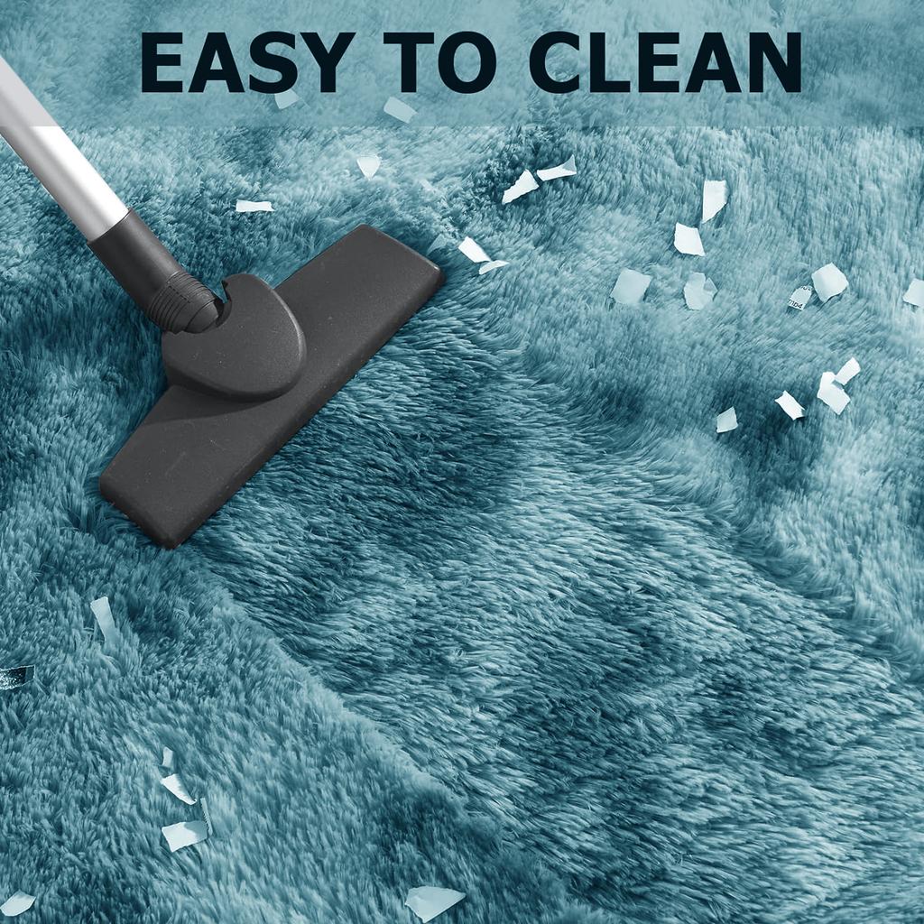 Flauschige Teppiche, zottelige Schlafzimmerteppiche, zottelige rutschfeste Teppiche, maschinenwaschbare, weiche, zottelige Teppiche, moderne, weiche Plüschteppiche