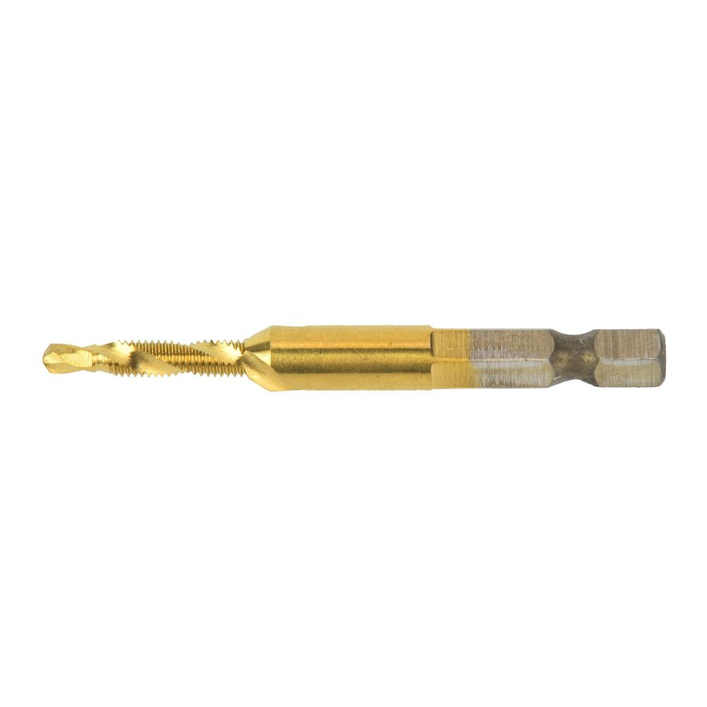 HSS 6.35mm Hex Shank Tap Drill Bit Through-Hole Inner Chip Removal Tap Drill 15mm(M3)