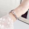 Compatible Strap for Huawei GT6, Xiaomi 9Pro, and Apple iWatch 9876SE: Drip Oil Bow Chain Style