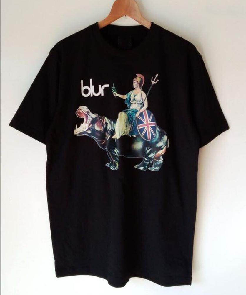 BLUR Band Album Music Gift Cotton Men Women S-234XL T-Shirt PR0174 Unisex T-Shirt S