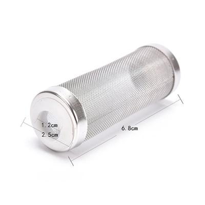 רשת פילטר נירוסטה עמידה מגן לפילטר אקווריום דגים שרימפס 12 מ"מ 16 מ"מ