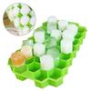 37 Grids Ice Cube Tray Honeycomb Ice Cube Molds Silicone Ice Molds for Juice Whiskey Cocktail Ice Maker Convenient Clean Ice Mold
