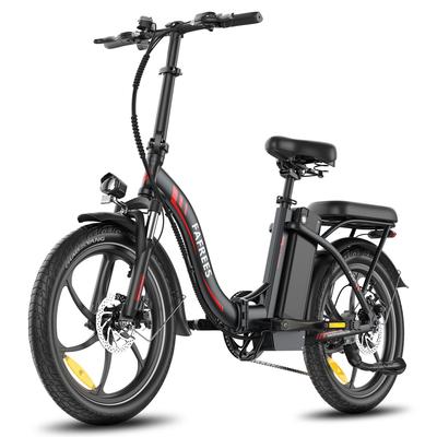 Bicicleta Eléctrica Plegable FAFREES F20+ Motor 250W Batería 36V 20Ah Neumáticos Gordos 20*3.0 pulgadas Velocidad Máxima 25km/h Autonomía Máxima 90km Shimano 7 velocidades