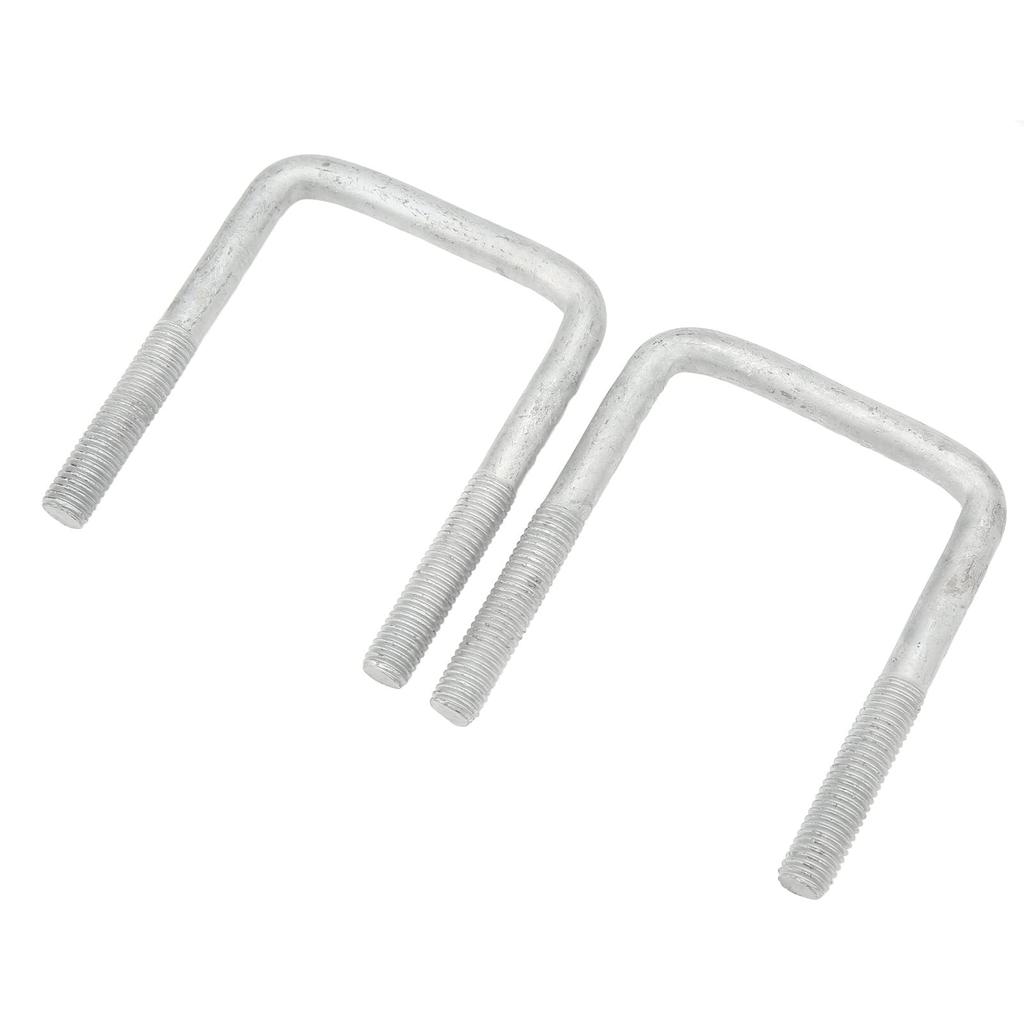 Auflagehalter verzinkt schwenkbar Auflagehalter-Set verstellbar für 3x3 Bootsanhänger Querträgerbefestigung,