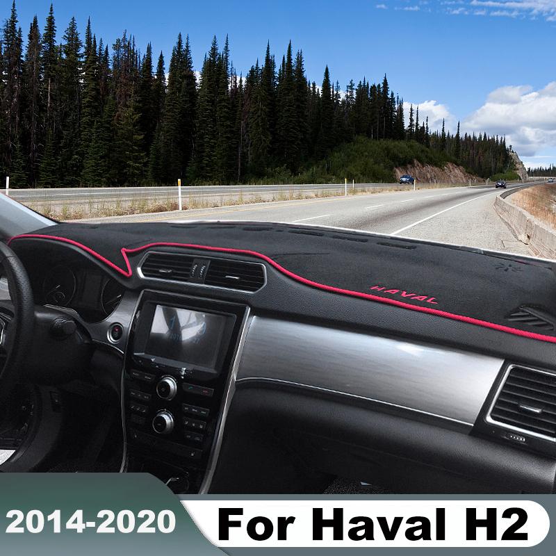 For Haval H2 2014-2016 2017 2018 2019 2020 Car Dashboard Cover Mat Sun Shade Pad Instrument Panel Carpets Protector Accessories