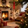 Weihnachtsbaum-Hänge-Geldhalter Engel-Schmuckstück, Acryl-Geldanhänger für festliches Geschenk Weihnachtsdekoration, Saisonales Andenken-Behälter Geschenke