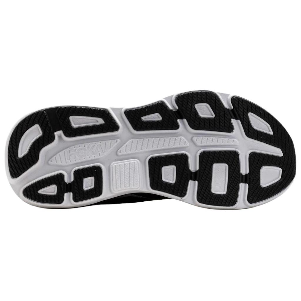 HOKA One One Bondi 9 Comfortable Versatile Breathable Resilient Supportive Durable Running Shoes Men Sneaker Black White 1162011-BKVR