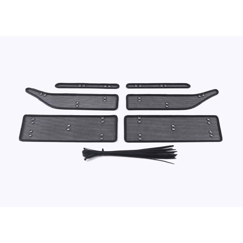 Middle Screening Mesh Front Grille Mesh For Honda CRV CR-V RS 2017-2024 Front Grille Net Cover Stainless Steel Car Accessories