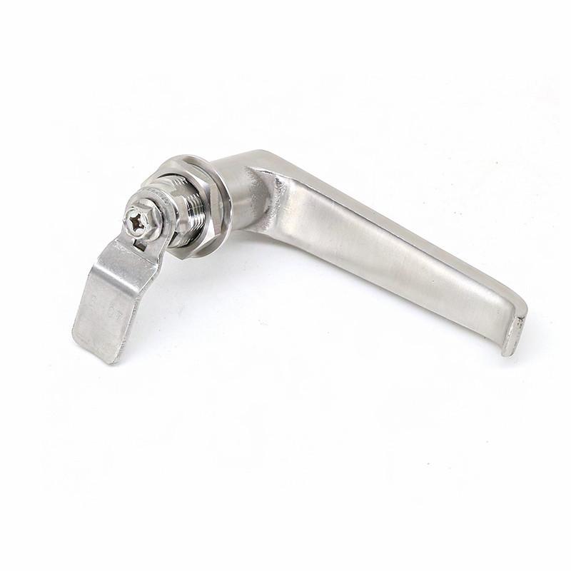 High Quality 304 Material Stainless Steel L-shaped Handle Lock MS324 Industrial Cabinet Door Lock Electric Cabinet Lock