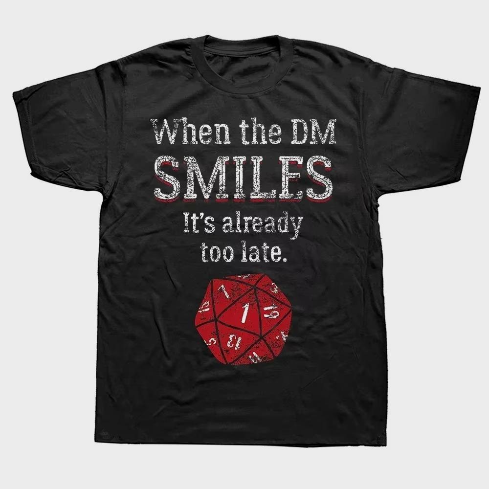 

Y2K Streetwear D20 Dice Role Playing Game DnD T Shirts Tee Women Unisex Cotton Summer Loose Casual Harajuku Oversized Fashion Top 4XL
