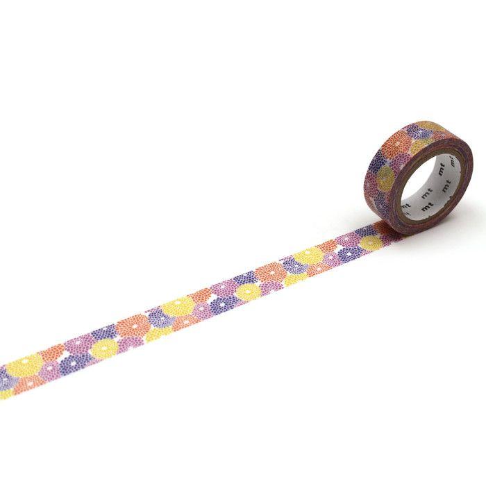 Masking Tape MT x SOUSOU Motif dahlia