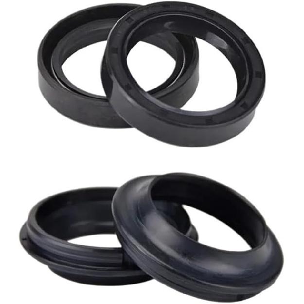 39 52 11 Front Fork Suspension Damper Oil Seal Dust Cover for 39mm(2pcs Cover)
