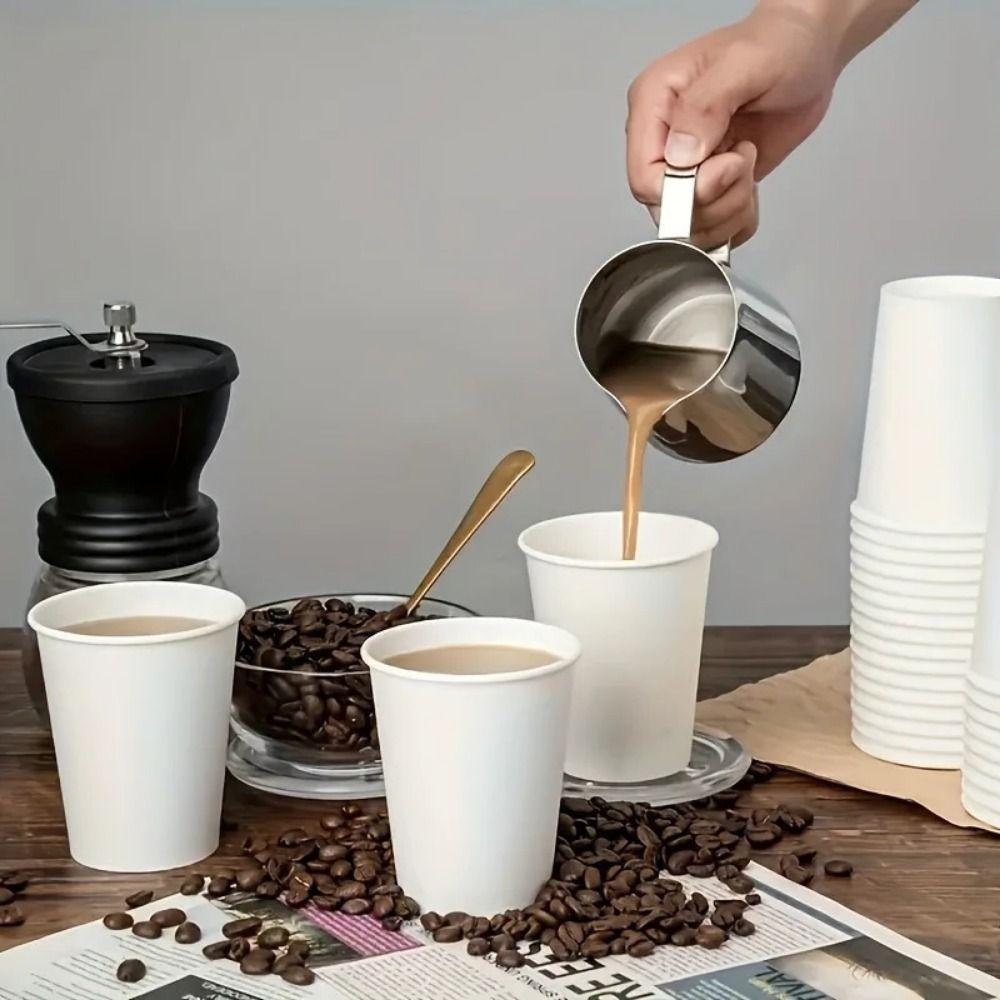 200 Stück 30/60/120/200 ml Verkostungstasse Verdicktes Papierbecher-Set Einweg-Papierbecher Partyzubehör