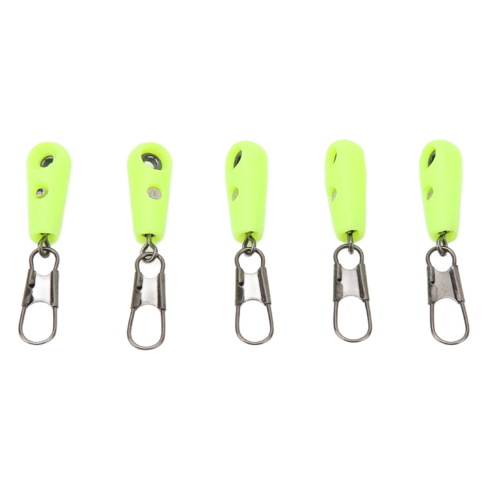 

Рыболовные скользящие грузила, коннектор для поплавка, зеленый, с низким сопротивлением, коннектор для поплавка, леска для приманки