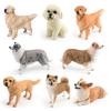 Childrens Pvc Toy Cibotium Barometz Welsh Corgi Shepherd Dog Pet Animal Models For Kids Play And Decor