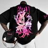 Summer Mens Tshirt Dragon Ball Z Cartoon Printing Design Goku Pure Cotton Short Sleeve Fashion Street Casual Breathable Tops