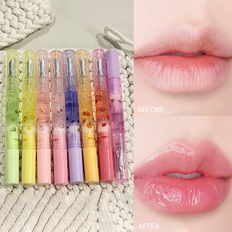 8- flavor Lip Moisturizing essence, moisturizing and hydrating, preventing dryness and cracking, and reducing lip lines