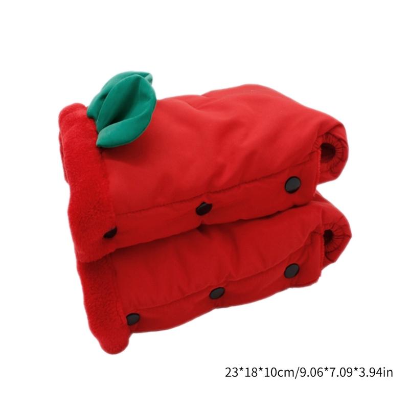 Adjustable Size Infant Stroller Mittens Soft & Comfortable Toddler Pushchair Hand Muffs Stylish & Practical Pram Gloves