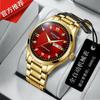 Fatilon's new automatic movement luminous waterproof dual calendar electronic watch men's Korean quartz mechanical watch