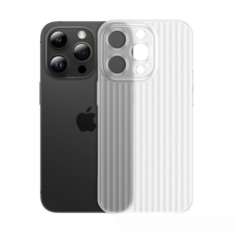 

Гофрированная полипропиленовая оболочка Подходит для чехла для мобильного телефона Apple 16promax IPhone 15 Ультратонкий и простой Всесторонний Противоударный 13 Apple 13Promax