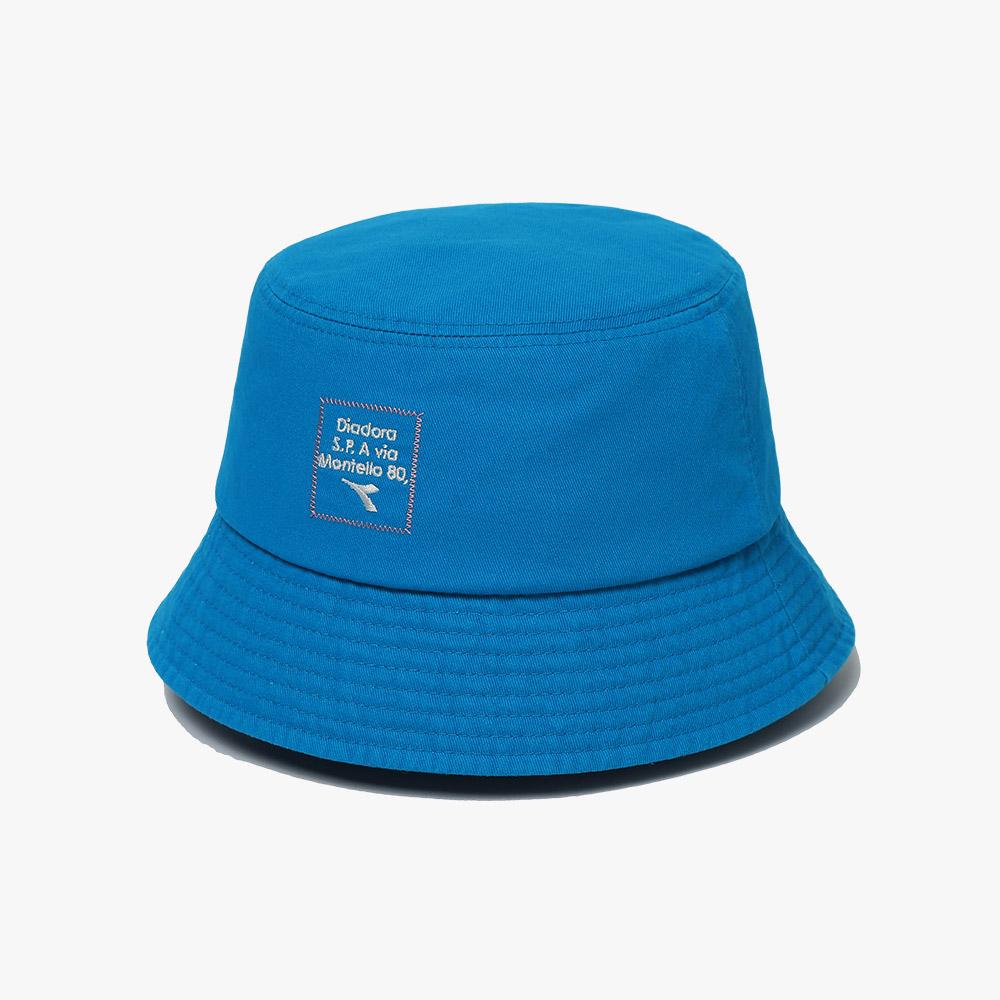 diadora Box Logo Bucket Hat Blue