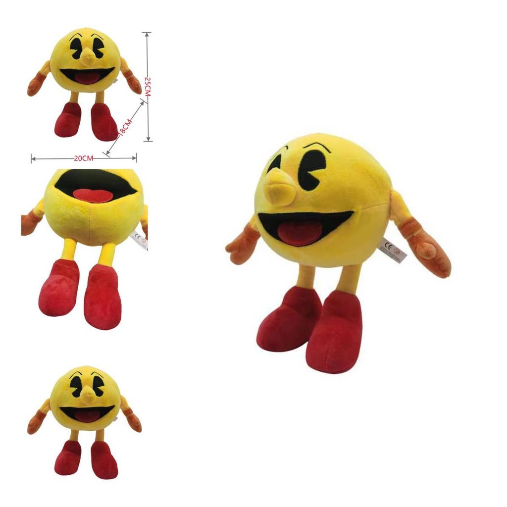 Pac-man Boxer Weiches Plüschtier Gelbe Stoffpuppe Kinder Weihnachts- Geburtstagsgeschenk