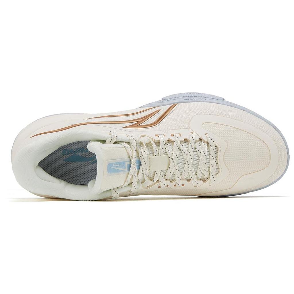 Li Ning Flash Energy 3 Comfortable Shock Absorption Non-Slip Wear-Resistant Low-Top Basketball Shoes Men sneaker Off-White ABPT083-2