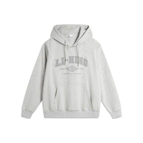 

Li Ning Li-Ning Men s Pullover Hoodie with Letter Print EU XL сірий колір